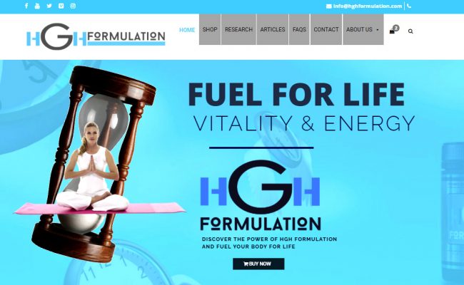 HGH Formulation Product Video